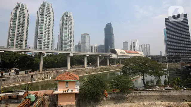Uji Coba LRT Jabodebek Mundur