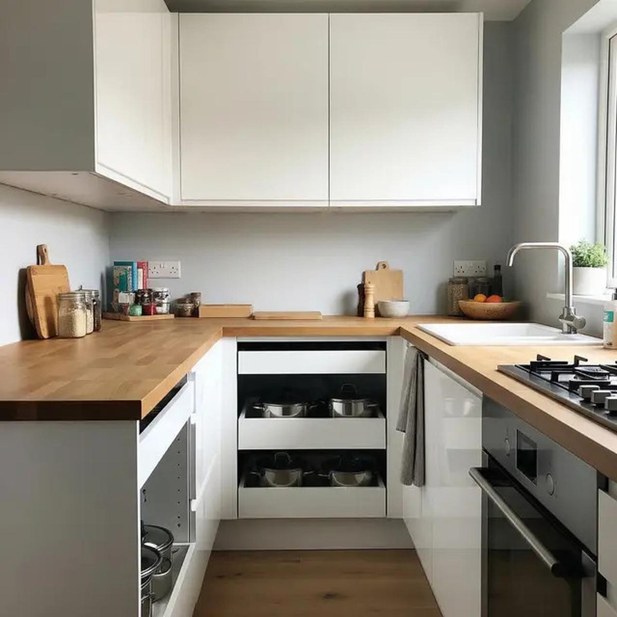 9 Ide Dapur 2x2 Meter Rumah Type 36 dengan Konsep Japandi dan Hidden Storage, Jadi Favorit di 2025