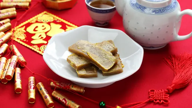 kue keranjang nian gao imlek