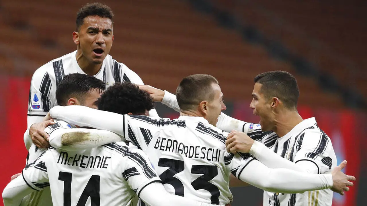 FOTO: Juventus Akhiri Tren Kemenangan AC Milan di Liga Italia