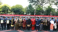 Kemendagri dan BNPP Gelar Upacara HUT ke-80 RI, Serahkan Tanda Kehormatan bagi ASN