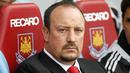 Manajer Liverpool asal Spanyol, Rafael Benitez sebelum laga Liga Premier Inggris antara West Ham United dan Liverpool di Upton Park, London Timur, 9 Mei 2009. AFP PHOTO/IAN KINGTON