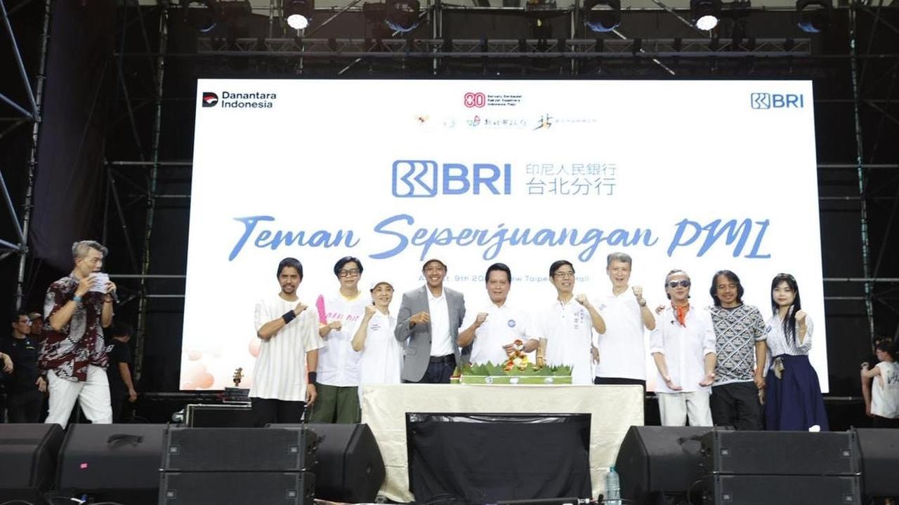 5 Ribu Orang Padati 'BRI Taipei Teman Seperjuangan PMI', Sambut Mitra Finansial Tanah Air di Taiwan