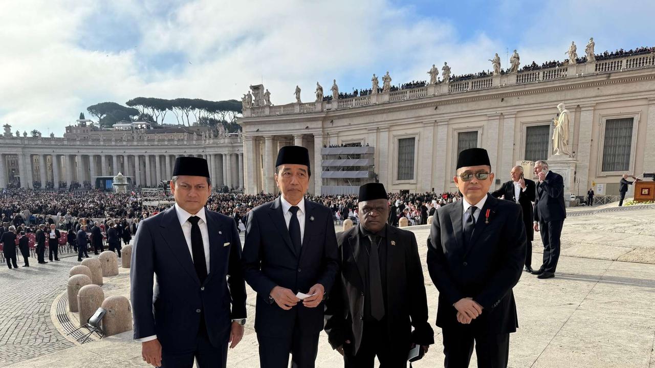 Jokowi hadiri upacara pemakaman Paus Fransiskus