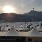 Tenda jemaah haji Indonesia miliki pendingin udara baru, Selasa 20 Juni 2017 waktu Arab Saudi. (Dok. Media Center Haji Kemenag 2017)