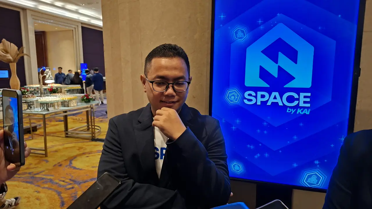 EVP of Sales PT Kereta Api Indonesia (KAI), Zuhril Alim usai Peluncuran Space by KAI, di Hotel Raffless Jakarta, Rabu (10/6/2026). (Liputan6.com/Arief)