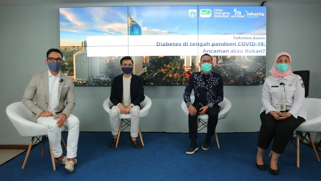Diskusi Virtual, Diabetes di era pandemic COVID-19: Ancaman atau Bukan?