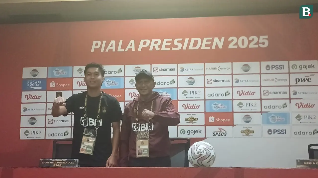 Rahmad Darmawan dan Akbar Tanjung - Piala Presiden 2025