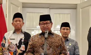 Gubernur DKI Jakarta Pramono Anung di Balai Kota DKI Jakarta, Selasa (11/8/2026). (Liputan6.com/Winda Nelfira)