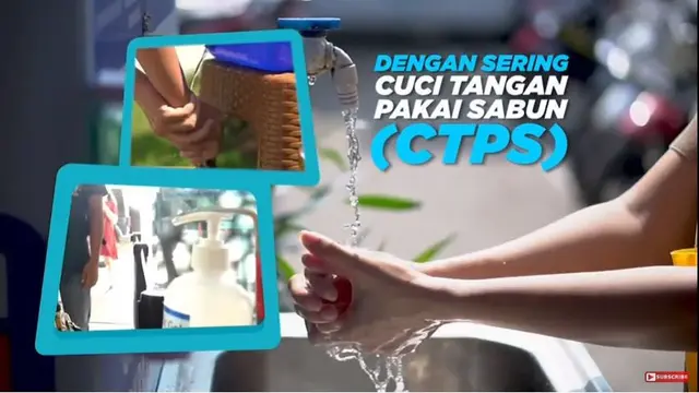 Pandemi Covid-19 Paksa Orang Indonesia Lebih Rajin Cuci Tangan Pakai Sabun, tapi...