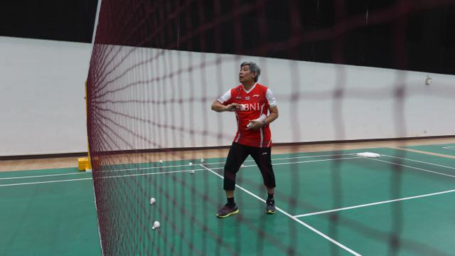 Pelatih ganda putra Herry Iman Pierngadi.