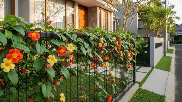 Tanaman Thunbergia alata/Gemini AI