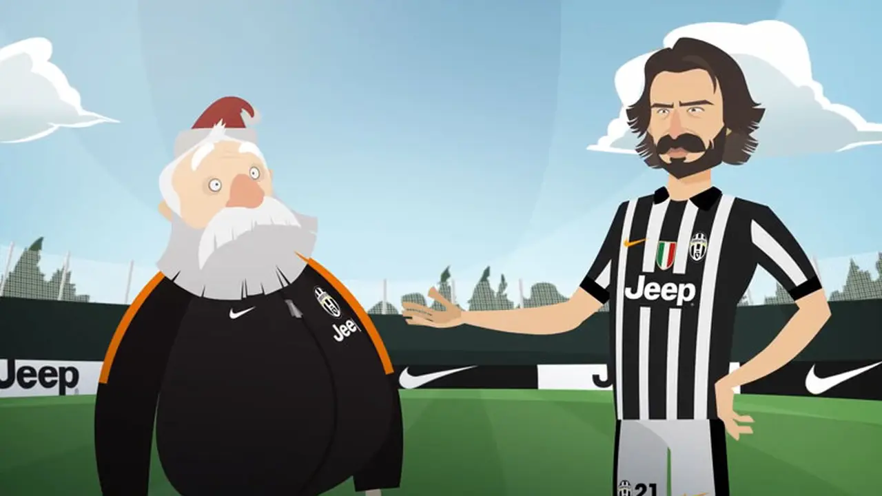 Juventus rayakan Natal bersama Sinterklas