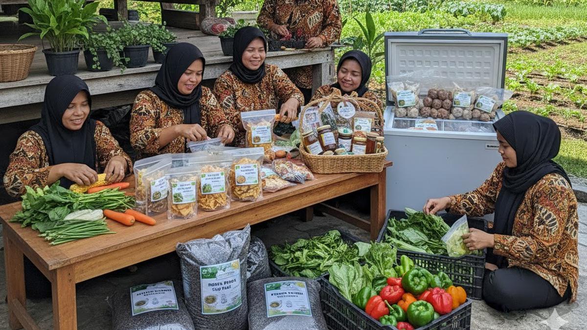 13 Ide Jualan untuk Ibu Anggota Kelompok Wanita Tani, Peluang Ekonomi Kreatif