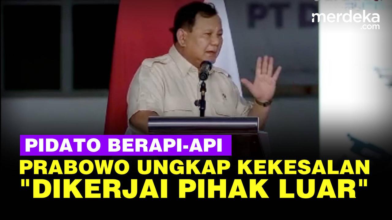 VIDEO: Prabowo- Bangsa Kita Terlalu Lugu, Kadang Gak Ngerti Dikerjai Pihak Luar!