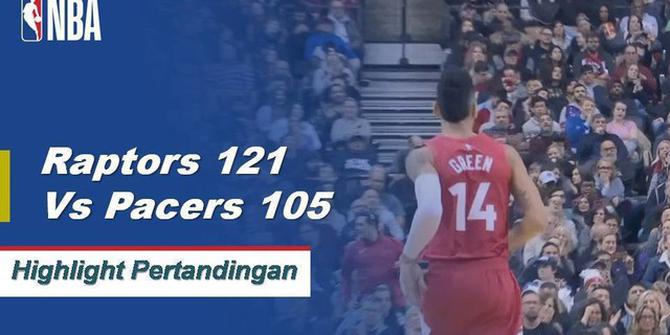 Cuplikan Pertandingan NBA : Raptors 121 vs Pacers 105