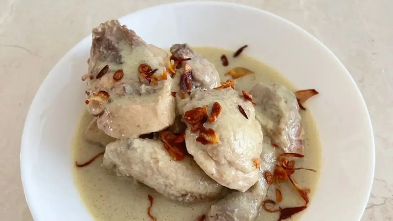 Resep opor ayam kuah putih @dessyfebrina