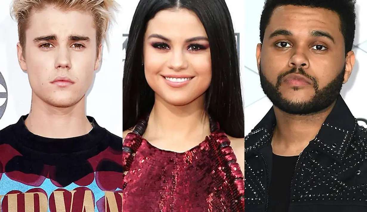 Hubungan Selena Gomez dan Justin Bieber benar-benar membawa The Weeknd pada situasi yang sulit. (E! Online)