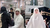 Momen Celine Evangelista Bantu Ibu-Ibu Terjatuh Saat Umroh (Sumber: Instaram/celine_evangelista)