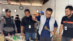 Detik-Detik Sarang Narkoba Digerebek Polisi, IRT Diduga Jadi Bandar