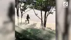 Sebuah video amatir merekam detik-detik penangkapan terduga pelaku penembakan di Maryland. Sebuah insiden penembakan terjadi di kantor surat kabar dan menewaskan lima orang.