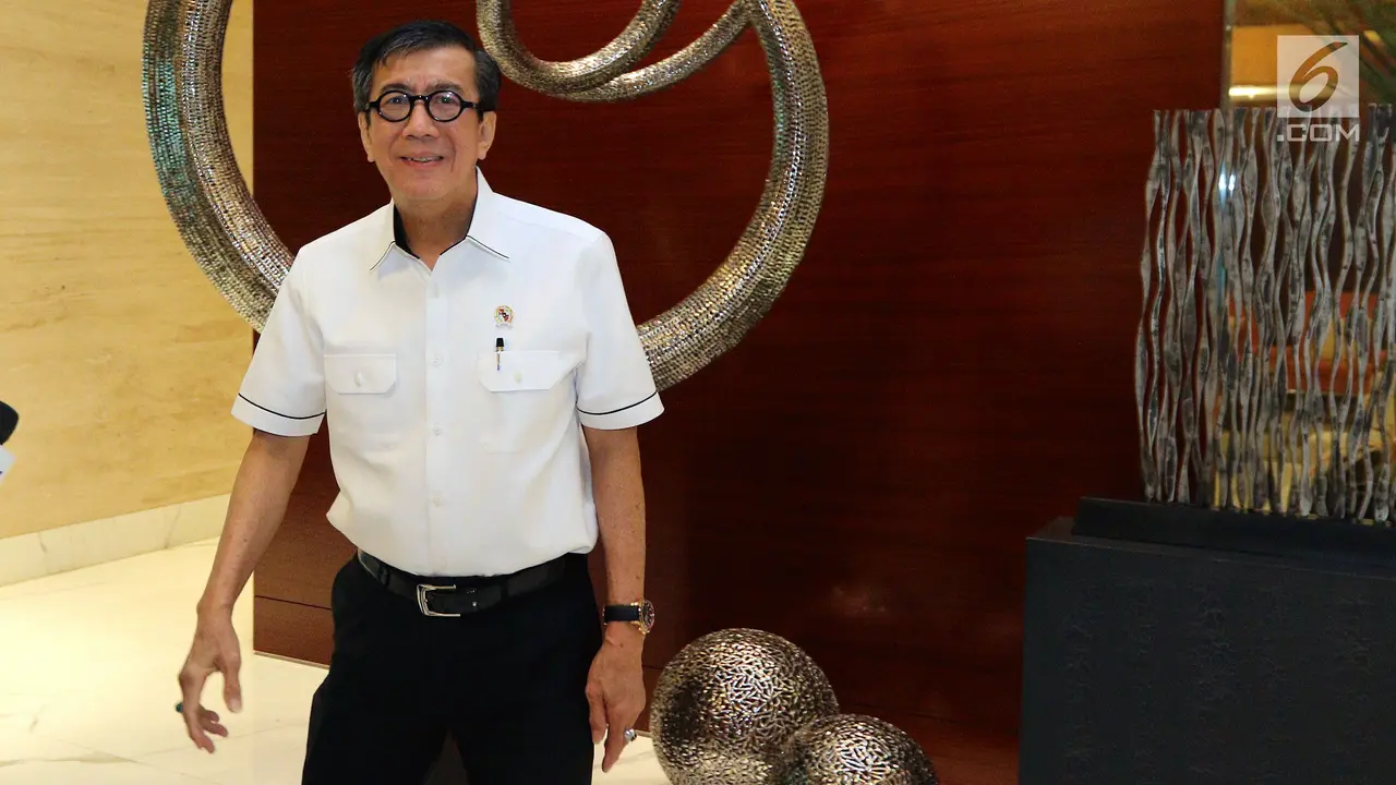 Menteri Hukum dan HAM Yasonna Laoly