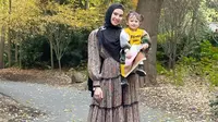 Kartika Putri berlibur di New York City, Amerika Serikat (Foto: Instagram/@kartikaputriworld)