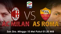 Ac milan vs As Roma (bola.com/samsulhadi)