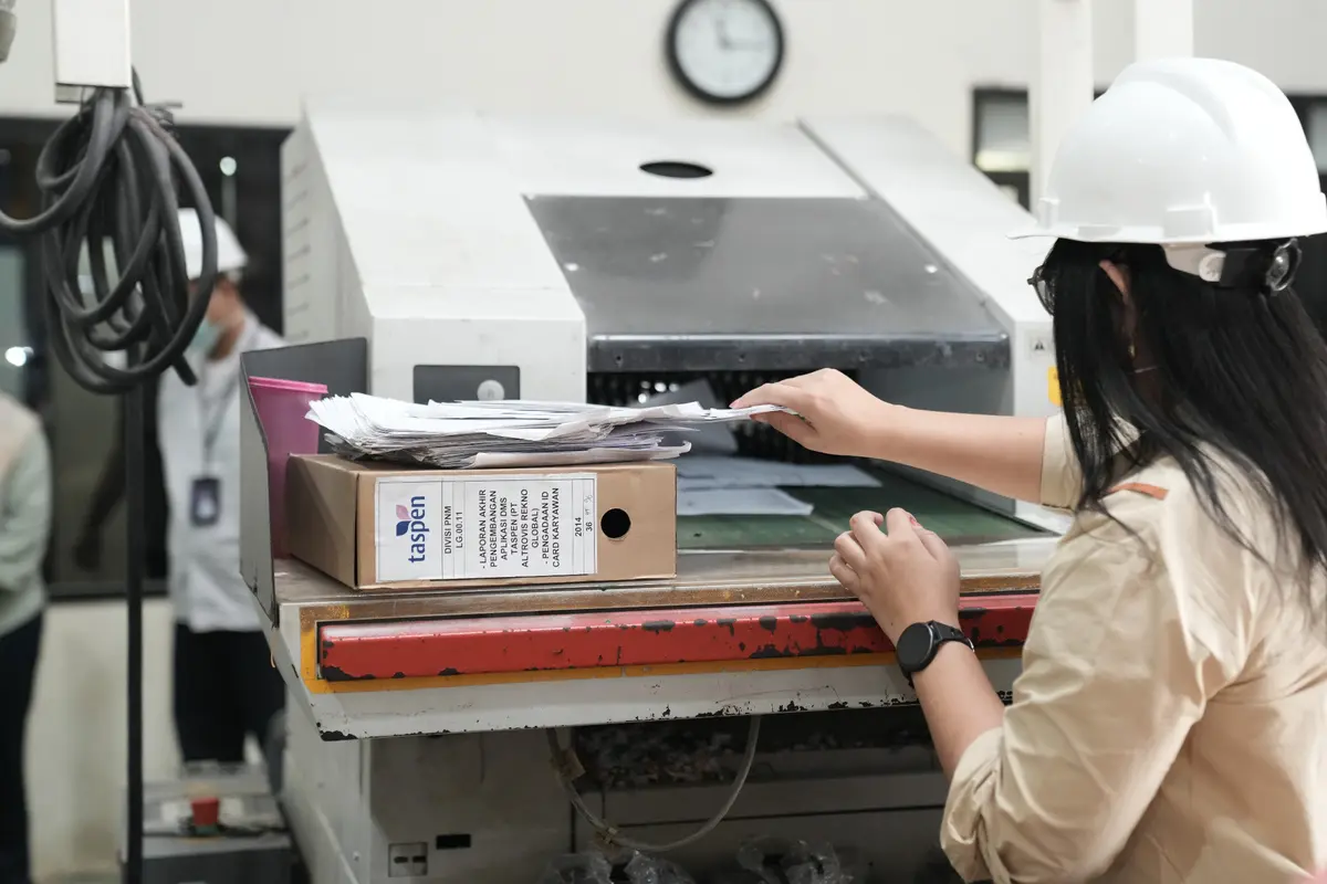 TASPEN Musnahkan 221 Ribu Arsip Serentak di Seluruh Indonesia, Wujudkan Tata Kelola Perusahaan yang Akuntabel