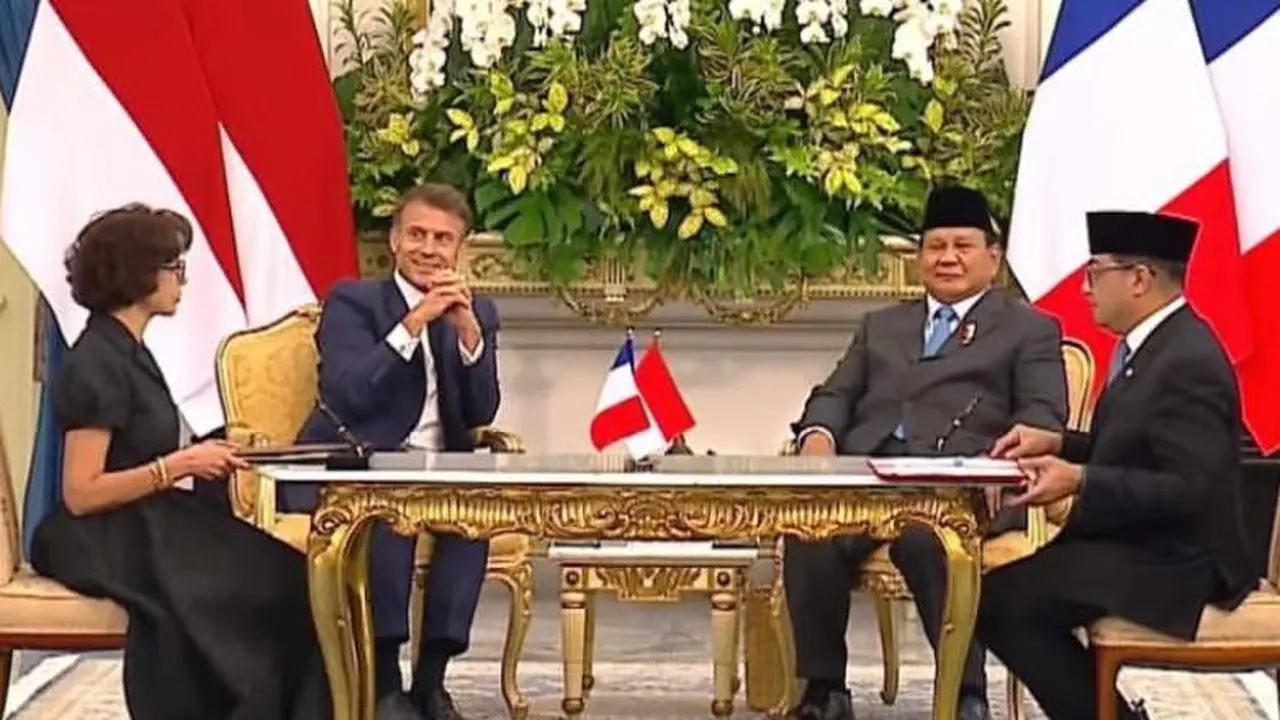 Prabowo-Macron