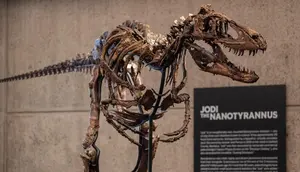 Kerangka Dinosaurus Langka Terjual Rp 859 Miliar