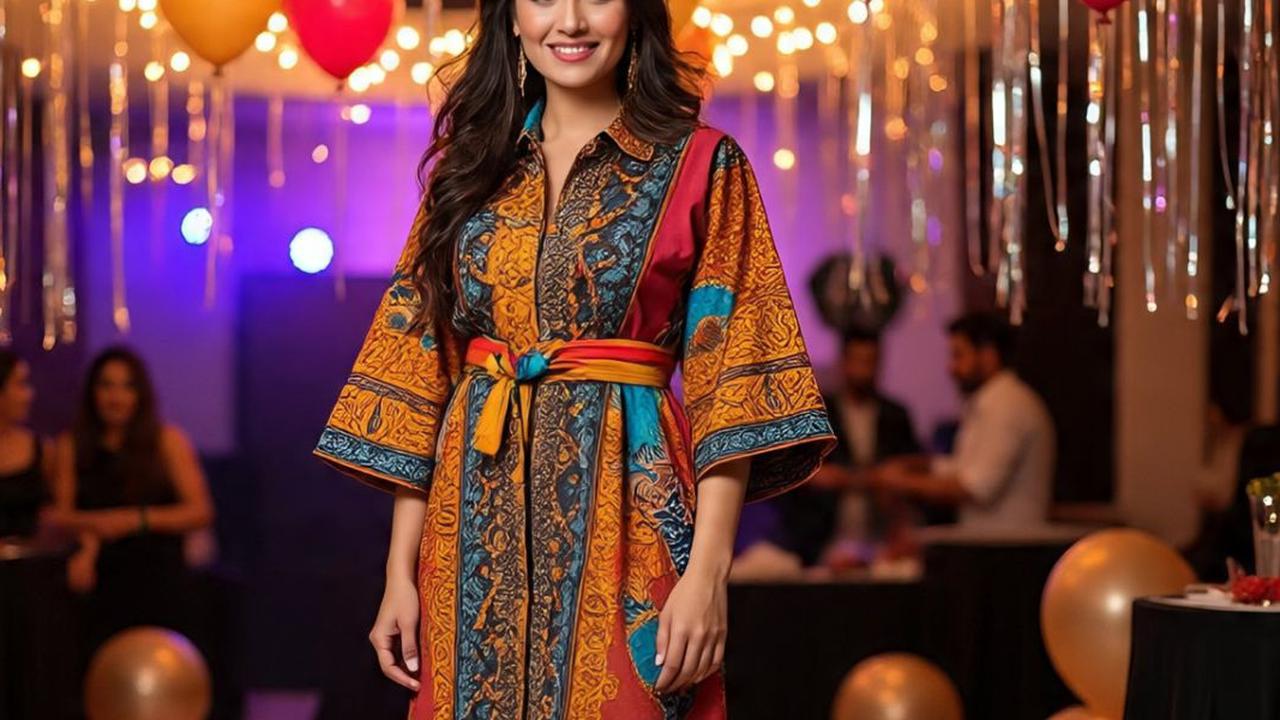 7 Inspirasi Model Tunik Batik untuk Pesta 2025, Pilihan Desain Kekinian yang Stylish dan Cantik