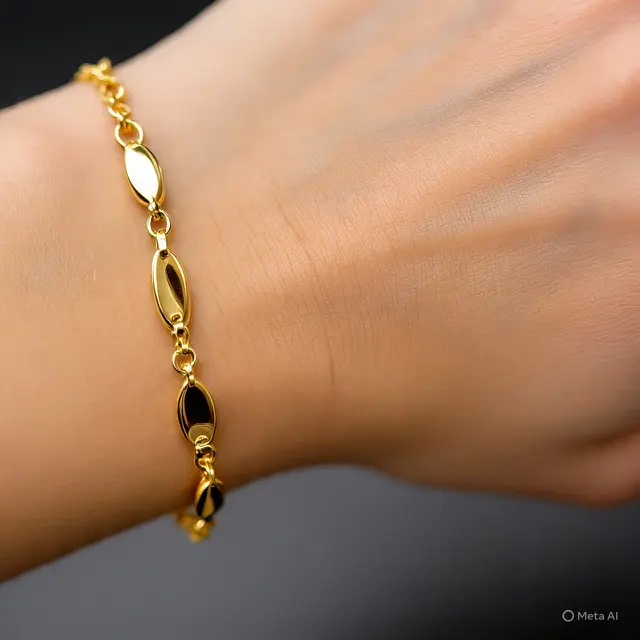Gambar Model Gelang Emas Terbaru