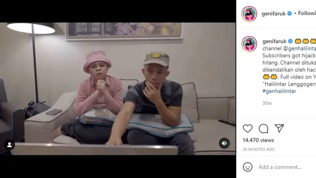 Lenggogeni Faruk, ibunda Atta Halilintar (Foto: Instagram/@genifaruk)