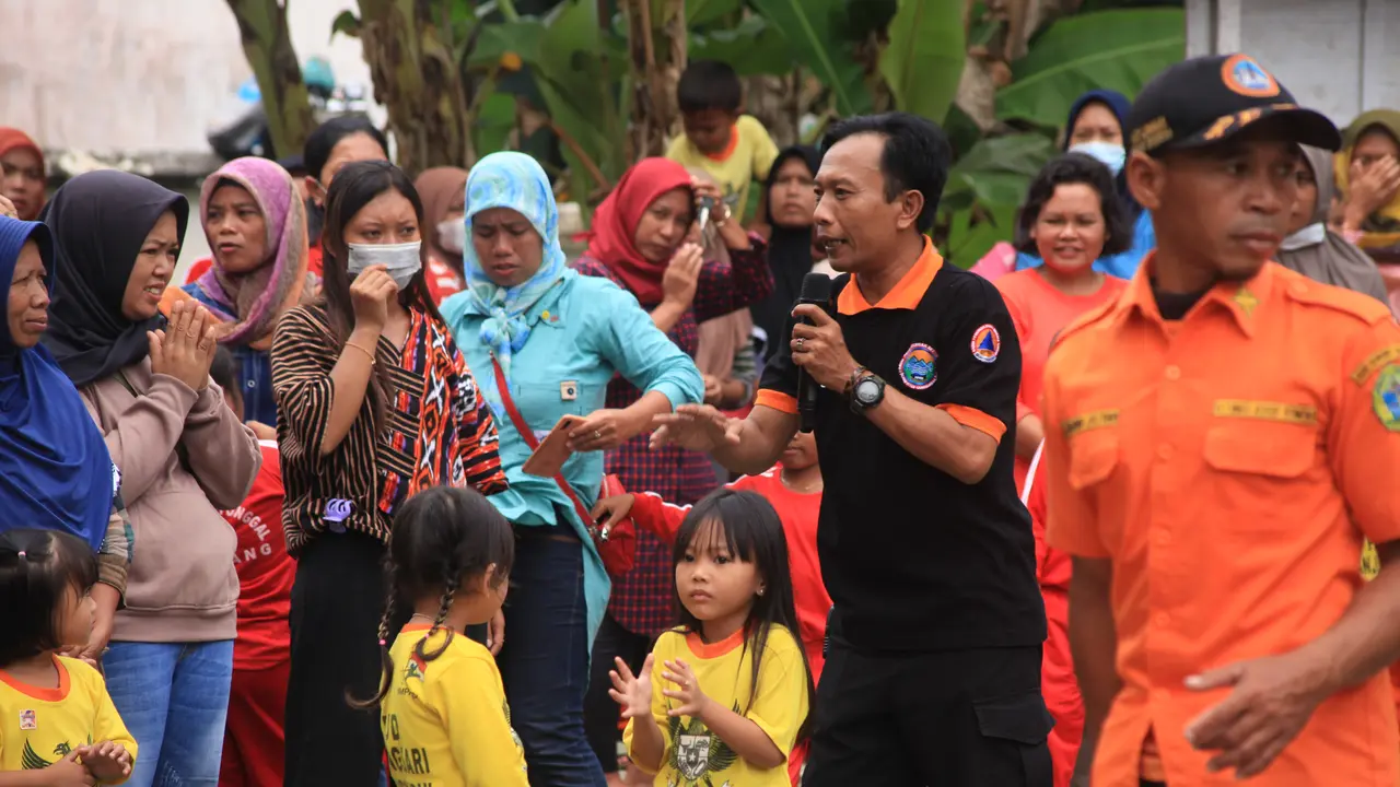FPRB lakukan simulasi Bencana Gempa Bumi untuk anak TK di Kemadang Tanjungsari Gunungkidul