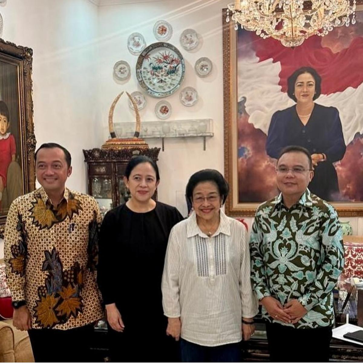 Dasco bertemu Megawati Soekarnoputri