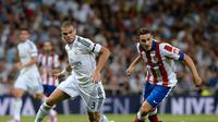 Pepe saat tampil di laga derby Madrid terakhir (JAVIER SORIANO / AFP)