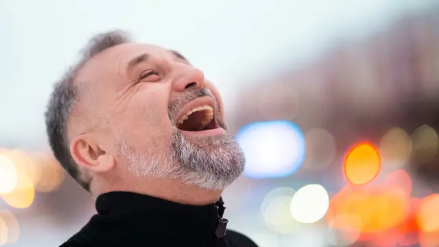 Laughing