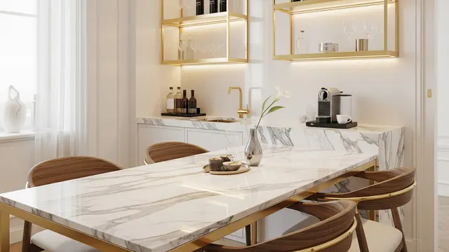 Model Dapur Minimalis Mini Bar