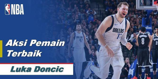 VIDEO: Luka Doncic Jadi Bintang Saat Dallas Mavericks Kalahkan Brooklyn Nets 123-111