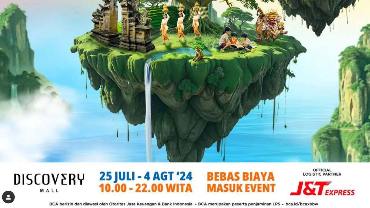 Big Bad Wolf Books (BBW) hadir pertama kali di Pulau Dewata, Bali. (Liputan6.com/ ist)