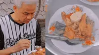 Momen Ganjar Pranowo Makan di Warung Favoritnya Saat ke Bali, Langsung Diserbu Ibu-Ibu