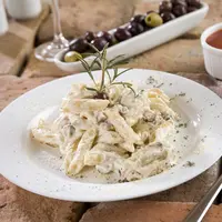 Ilustrasi saus carbonara./Copyright shutterstock.com/g/claudiobravo