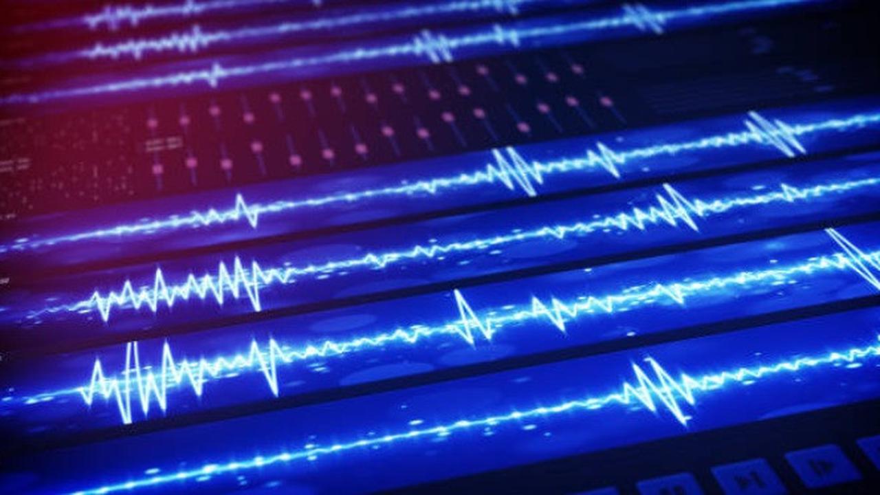 Ilustrasi rekaman suara.