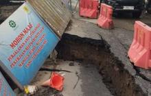 Jalan Ambles di Jakbar Sebabkan Kemacetan, Polisi Berlakukan Contraflow