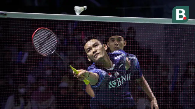 Foto: Mendung di Istora, 6 Wakil Indonesia Terhenti di Babak 16 Besar Indonesia Open 2022 termasuk Marcus Gideon/ Kevin Sanjaya