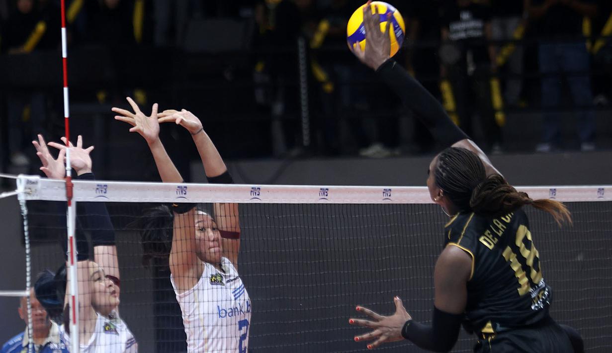 Keberhasilan ini juga tidak terlepas dari kontribusi besar De La Cruz dan Yonkaira Pena sebagai pendulang poin utama bagi tim besutan Darko Dobriskov. (Dok. PBVSI)