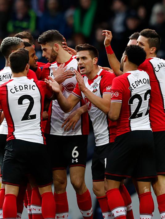 3. Southampton - Apa jadinya jika Soton masih diperkuat oleh pemain macam Sadio Mane, Virgil van Dijk, Gareth bale dan Adam Lallana? Tentu posisi lima besar bukan menjadi sebah kesulitan yang berlebihan. (AFP/Adrian Dennis)