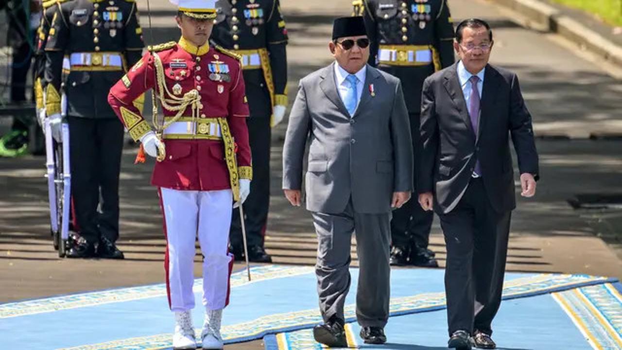 Presiden Prabowo Sambut Kehadiran Presiden Senat Kamboja