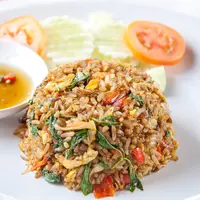 ilustrasi nasi goreng/by 895Studio/Shutterstock